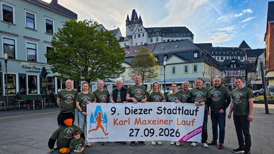 Gemeinsam mit dem Schirmherrn, dem Vizepräsidenten des rheinlandpfälzischen Landtages Matthias Lammert (2.v.rechts), dem Beigeor