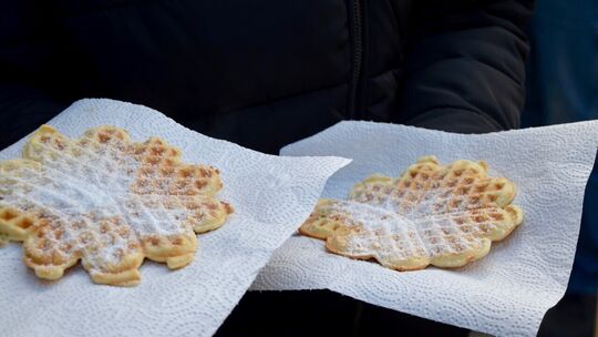Waffeln sind lecker. Selbstgemachte umso mehr.