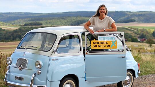 Andrea Silvestri ist im September klar zur neuen Bürgermeisterin der VG Bad Kreuznach gewählt worden. Am Freitag, 17. April, tri