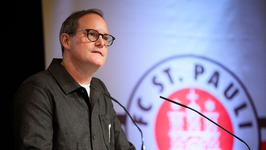 Präsident Oke Göttlich vom FC St. Pauli Präsident Oke Göttlich vom FC St. Pauli