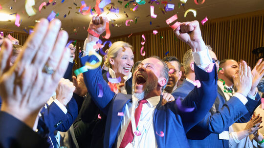 Die AfD gewinnt bei der Landtagswahl in Rheinland-Pfalz so viele Stimmen wie nie zuvor. Mit 19,5 Prozent landete die Rechtsaußen Die AfD gewinnt bei der Landtagswahl in Rheinland-Pfalz so viele Stimmen wie nie zuvor. Mit 19,5 Prozent landete die Rechtsaußen