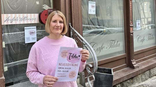 Am Samstag, 18. April, von 11 bis 16 Uhr feiert Svenja Koch die Wiedereröffnung des Cafés Tilda in der Montabaurer Innenstadt.