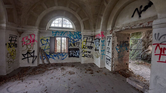 Im ehemaligen Arbeitszimmer des preußischen Generals Aster wurde vor mehr als 30 Jahren die US-Touristin Amy Lopez tot aufgefund