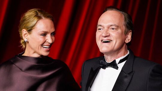 Uma Thurman und Quentin Tarantino