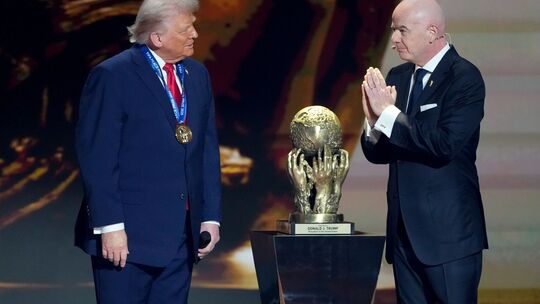 Donald Trump und Gianni Infantino