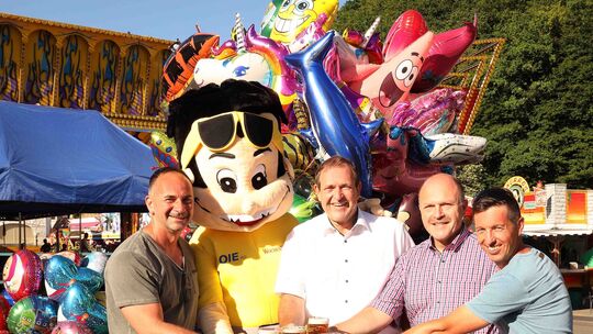 Eröffnung 2019: Das war wohl das letzte Spießbratenfest...