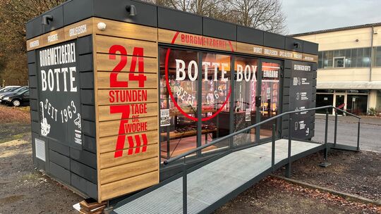 Die Botte-Box in Montabaur ist ein Beispiel für neue Vertriebsformen hiesiger Metzgereien.