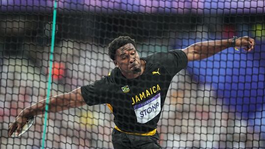 Diskus-Olympiasieger Roje Stona