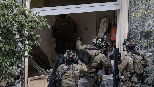 Banküberfall in Neapel