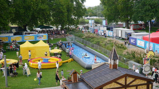 Wasserspaß gab es für Kinder im vergangenen Jahr bei Rhein in Flammen in Koblenz. Aber das ist nicht das einzige Event, bei dem