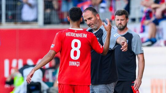 Eren Dinkçi und Frank Schmidt