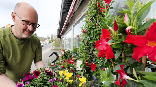 Frank Jentzsch, Gärtnermeister aus Niederbieber, gibt Tipps zu Trends.