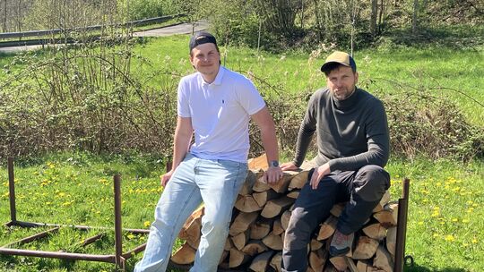 Zwei Deutsche Meister auf ihrem Element: Elias und Christopher Jänecke aus Hillscheid verbinden Sport und Fun mit dem Nützlichen