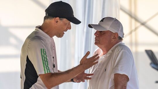 Thomas Tuchel und Uli Hoeneß