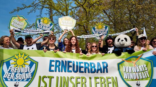 Demo für die Energiewende und gegen «fossile Lobbypolitik»