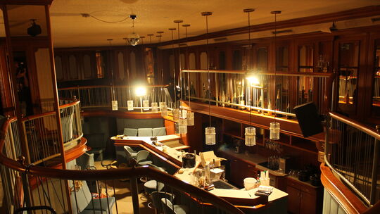 Die "Wunder-Bar" in einem Untergeschoss des Cochemer Hotels Weißmühle hat durch die Löscharbeiten vom 8. April einige Wasserschä