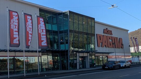 Seit Jahrzehnten gehört das Möbel- und Einrichtungshaus Pagnia fest zum Stadtbild Betzdorfs.