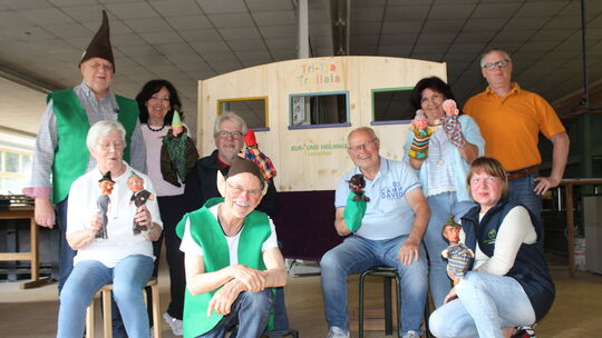Hatten auch bei der Spendenübergabe eine Menge Spaß (von links): Detlef Schwieck, Christa Schwieck, Hildegunde Peiffer-Amelizade