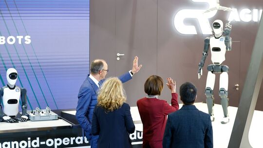 Beginn der Hannover Messe