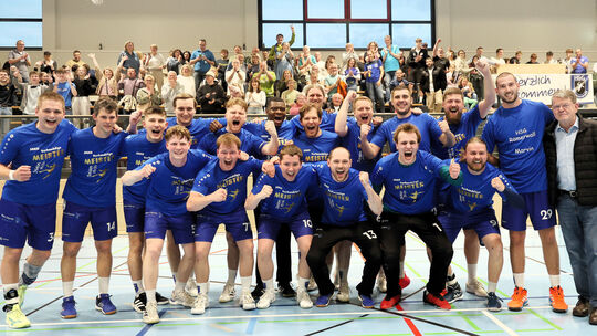 Die HSG Römerwall siegte gegen die TS Bendorf, sicherte sich die Meisterschaft in der Handball-Verbandsliga sowie den Aufstieg i