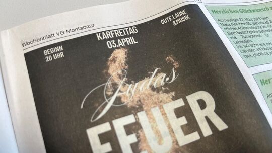 Das "Judas-Feuer" soll eigentlich der religiösen Brauchtumspflege dienen. Die Kirchen halten es jedoch mittlerweile für nicht me