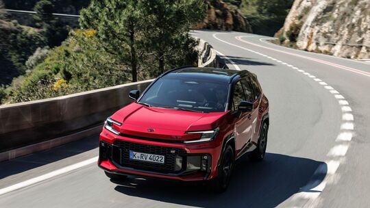 Fahrszene Toyota RAV-4