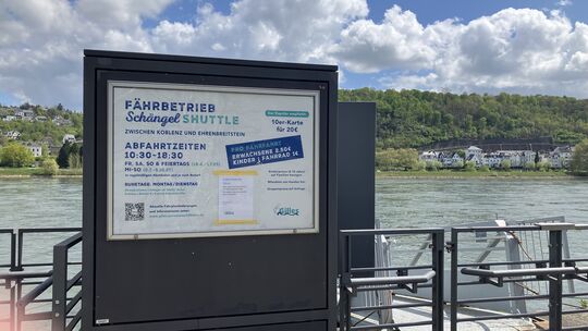 Die Fähre am Rhein ist ohnehin nur an fünf Tagen die Woche zwischen 10.30 und 18.30 Uhr gefahren. Viele aber haben sie gern genu