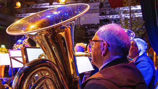 Die Bergkapelle Birken-Honigsessen gab im voll besetzten Kulturwerk ein fulminantes Jahreskonzert.