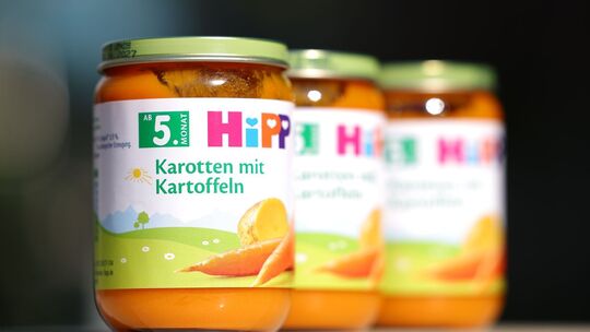 Rückruf von Babykost in Österreich