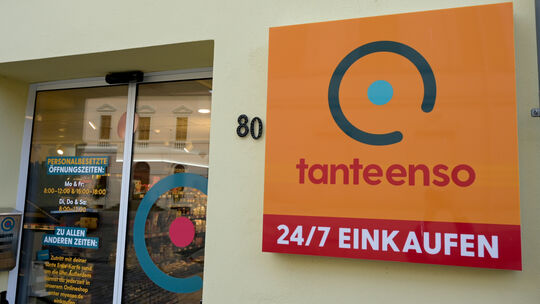 Im neuen "Bieber-Markt" sollen neben der 24-Stunden-Supermarkt-Kette Tante Enso auch die Bäckerei Lutz und die Metzgerei Muschei