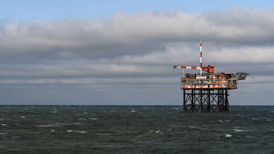 Erdgasförderung vor Borkum