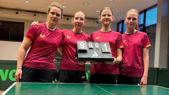 Mit seiner jungen Mannschaft hat der TTC Nentershausen in der Oberliga für Furore gesorgt. Zum Abschluss der Premierensaison auf