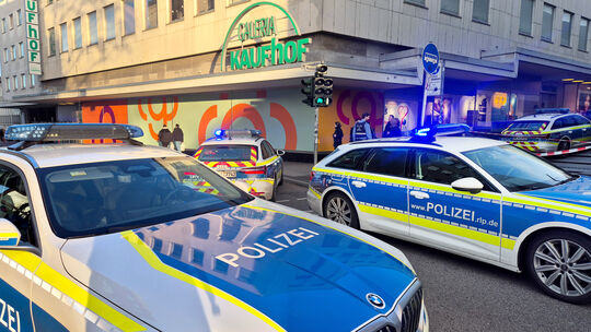 Anfang Februar wurde in der Trierer Fußgängerzone ein offenbar psychisch kranker Mann, der Passanten und Beamte bedroht hatte, d