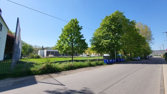 Auf dieser Fläche in der Koblenzer Goldgrube zwischen Bogenstraße und "An der Overbergschule" könnte eine Interimsschule in Modu