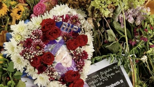 An Ort und Stelle verabschiedeten sich vor vier Jahren die Freunde aus Godalming und Mayen von der Queen.