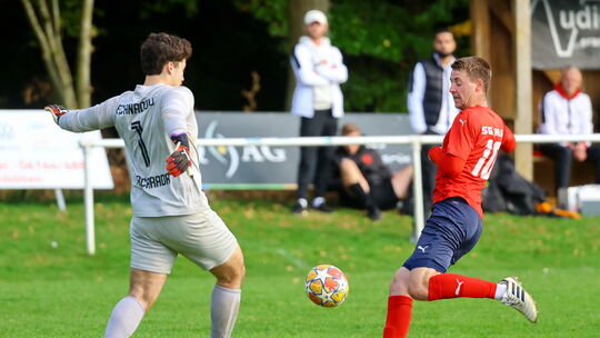 Denkwürdiges Hinspiel: Nach zwei Roten Karten in der Anfangsviertelstunde musste die SG Mörschbach mit zwei Mann weniger gegen A