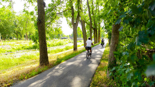 Der Ahr-Radweg wird nicht nur von Freizeitradlern genutzt, auch Pendler auf den Weg zur Arbeit sind dort unterwegs.