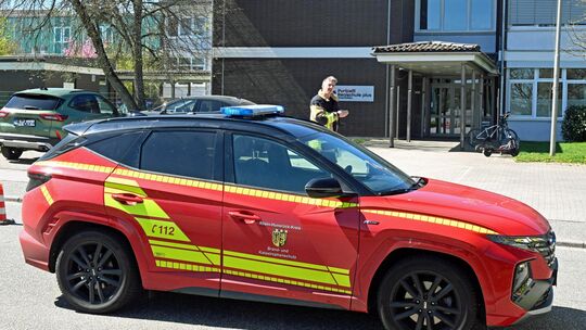 Bei einem Schwelbrand an der Puricelli-Schule in Rheinböllen ist es am Donnerstag, 23. April, zu einer Rauchentwicklung gekommen