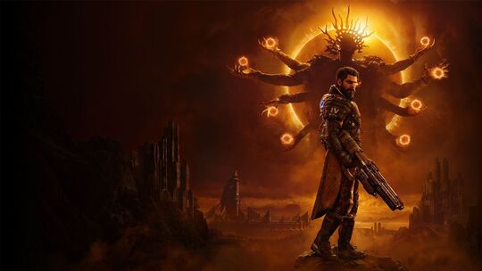 Keyart vom Spiel «Saros»