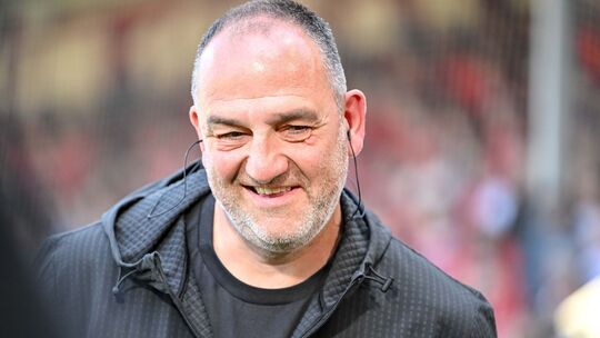 Trainer Frank Schmidt vom 1. FC Heidenheim