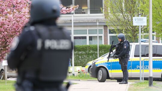 Polizei-Einsatz in Rellingen bei Hamburg