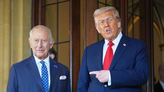 US-Präsident Trump und König Charles III.