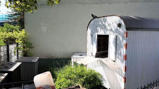 In den Taubenwagen der Stadttaubenhilfe in Neuwied wurde am Dienstagabend eingebrochen.