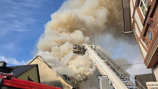 Brand in Kröv