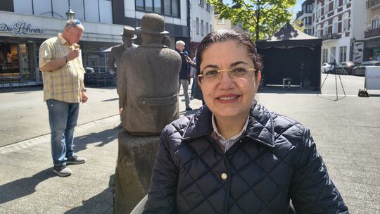 Durch die Flutkatastrophe hat Ghazel Wahisi aus Afghanistan eine noch engere Bindung zu ihrer neuen Heimat bekommen.