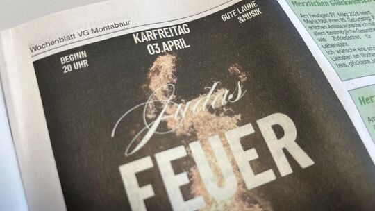 Am traditionellen Judas-Feuer in Girod gab es in diesem Jahr Kritik.