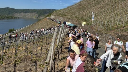 Polizei, Rettungskräfte und die Stadt Boppard zeigen sich zufrieden mit dem Mittelrheinischen Weinfrühling 2026.