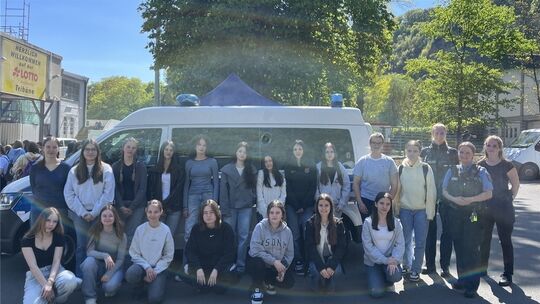 Girls´ Day bei der Polizeiinspektion Betzdorf