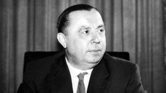 Der CDU-Politiker Peter Altmeier in einer undatierten Aufnahme. Altmeier, Mitbegründer der CDU, war in den Jahren 1947 bis 1969