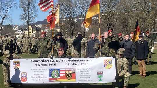 Zahlreiche Angehörige der US-Streitkräfte leben in Baumholder, für die Höhe der Brandschutzförderung rechnet das Land Rheinland-